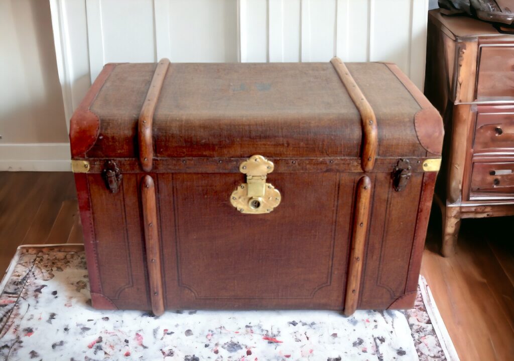 odnawianie starego kufra