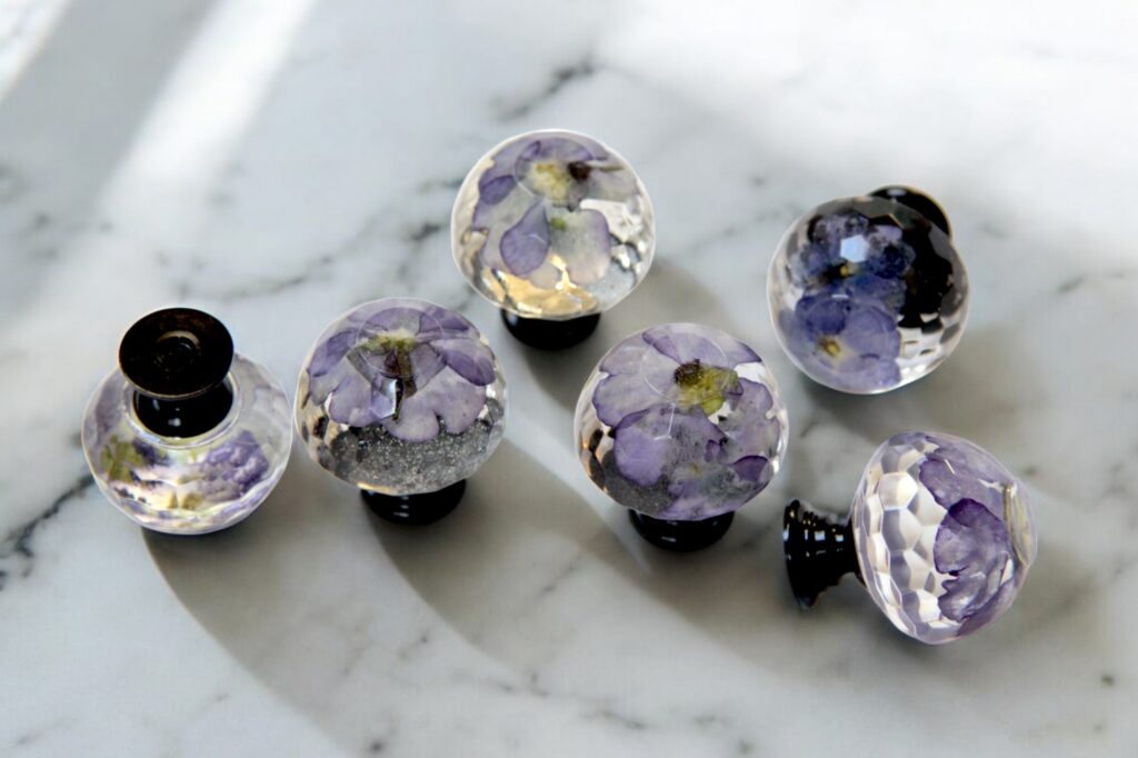 gałka meblowa żywica