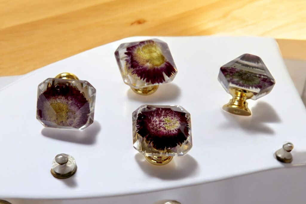 gałka meblowa żywica