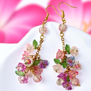 kolczyki na lato, kolczyki z koralików