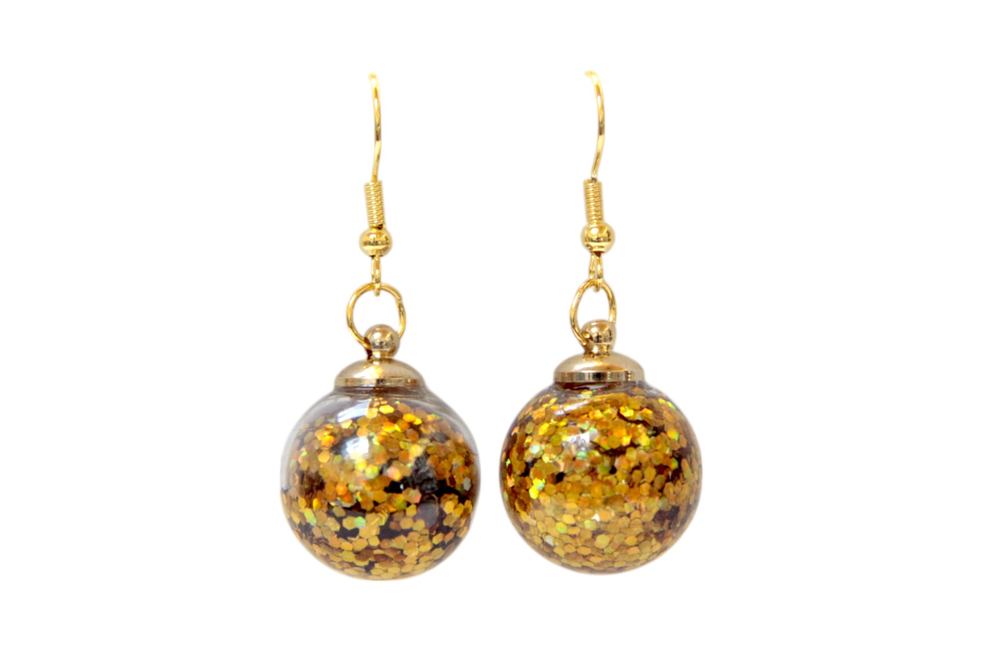 kolczyki z żywicy, kolczyki